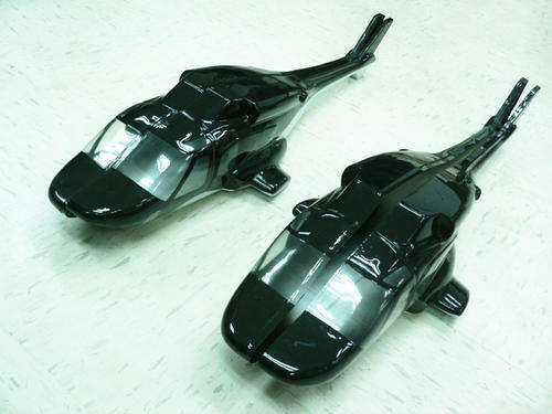Painted Airwolf Scale Fuselage fr Esky King 2/Blade 400 RC Heli