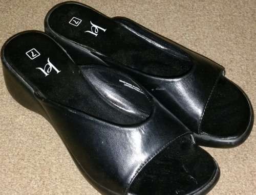 Black Shoes Size 7