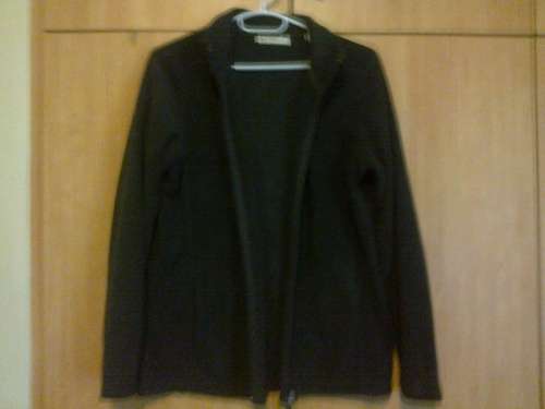 REAL CLOTHING GREY/CHARCOAL FLEECE JACKET SIZE M