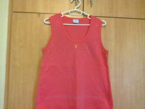 CONTEMPO TOP SALMON/PINK SIZE 16