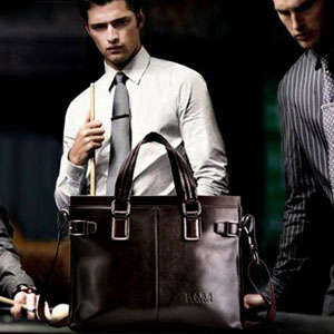 Brand New MARKSEXTON Mens  genuine cow leather Shoulder bag