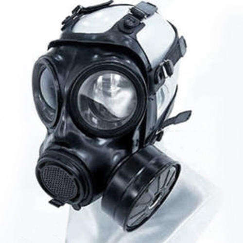 Military & Police Gas Masks With Filter And Camo Carry Bag