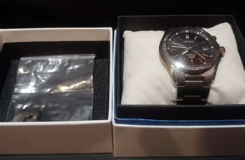 Seiko Titanium Kinetic Watch SKA763P1