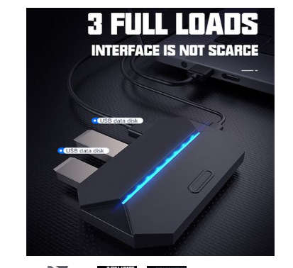 Gaming adapter for Keyboard and mouse