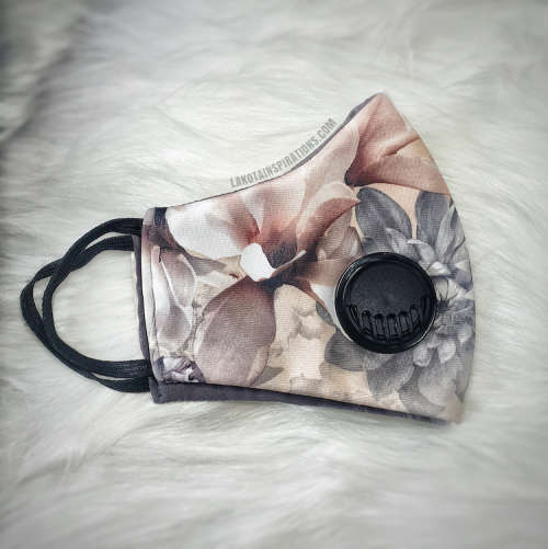 Re-usable Face Mask with Respirator Valve