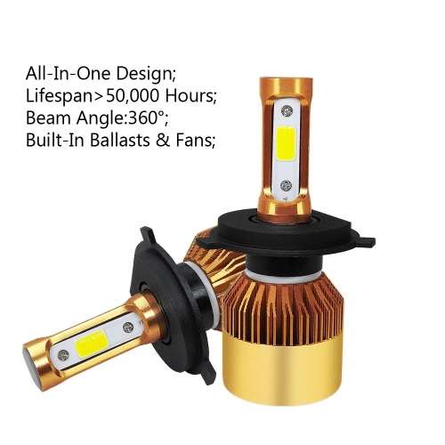 85W Led Bulbs  (C8)(H7) 17000LM Headlight Bulbs 8000K Color