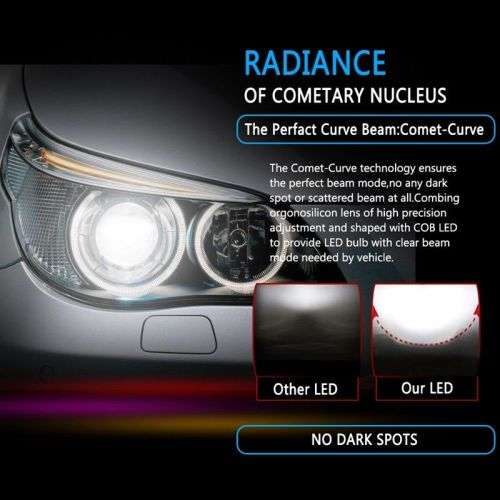 36W Led Bulbs (C6)(H15) 3800LM Headlight/Fog Light Led Bulbs 6000k Color