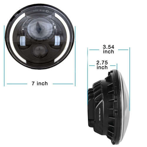 Led Headlight 7 inch 45 watts