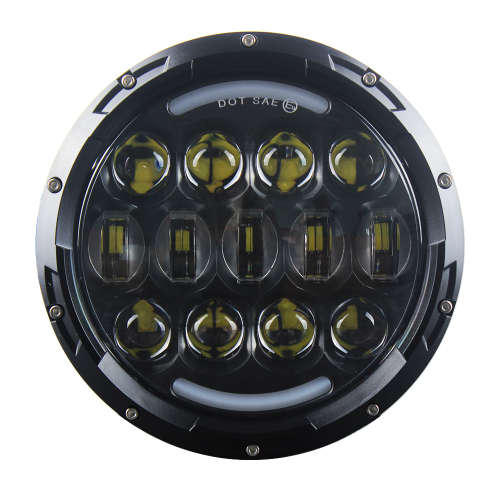 7 Inch Led Headlight Spider Eye 2 fits Jeep/Golf and more