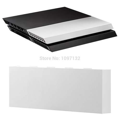 ps4 with custom faceplate and 6 games and ps4 bag