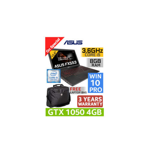 *BEST GAMER 2017*LATEST 7TH GEN*ASUS*NVIDIA GTX 4GB 1050*WARRANTY*FULL HD*LATE ENTRY
