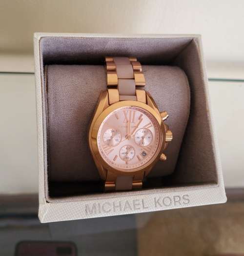 michael kors ladies rose gold watch