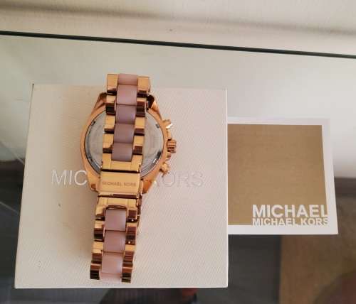 michael kors ladies rose gold watch