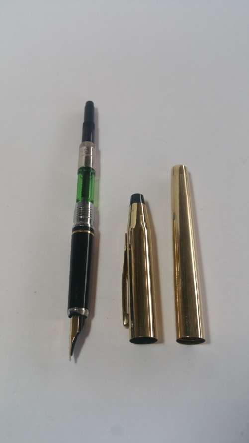 Cross fountain pen, 14K Gold nib