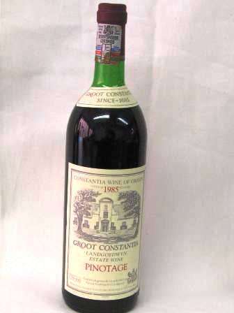 1985 GROOT CONSTANTIA PINOTAGE