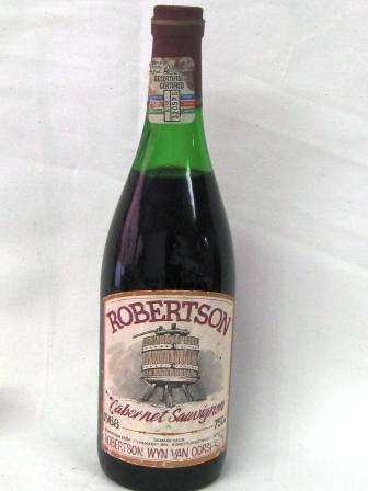 1988 ROBERTSON CABERNET SAUVIGNON