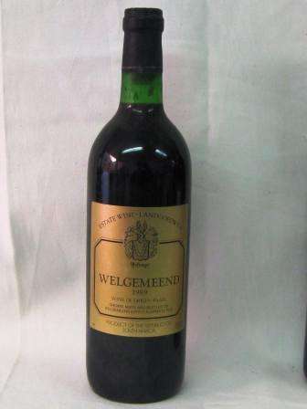 1989 WELGEMEEND -RED - ESTATE WINE