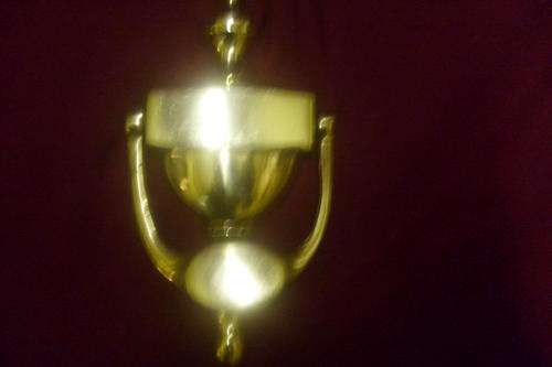 4 x  Brass door knockers - No Reserve !!!