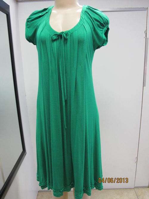Ladies  Green dress - L- 3 XL