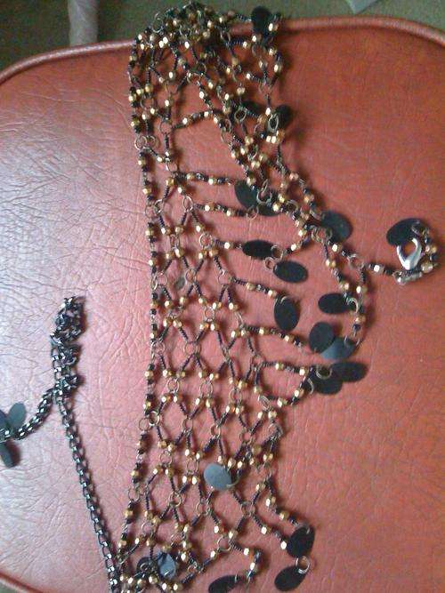 ladies decorated chain belt