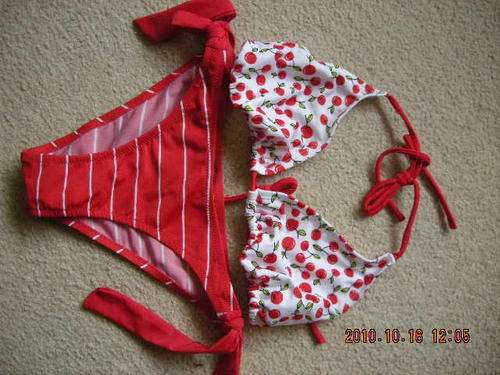ladies bikini-- fit for size 30- 32- bra un-padded,
