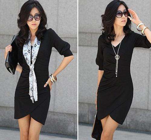 Ladies  dress- black   -    fit for size 34---36- NEW ARRIVAL