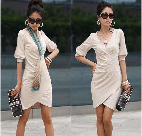 Ladies  dress- light yellow  -    fit for size 32---34