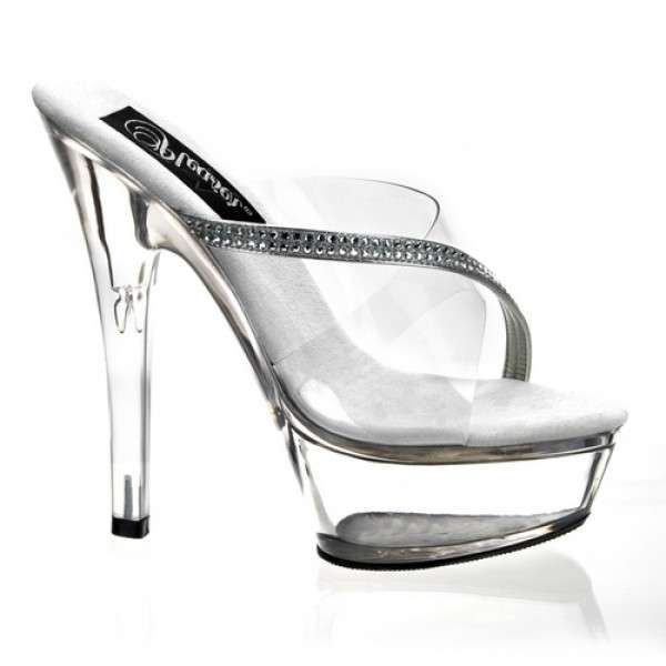 Ladies Sexy   Shoes  transparents -  size 3 -- 8