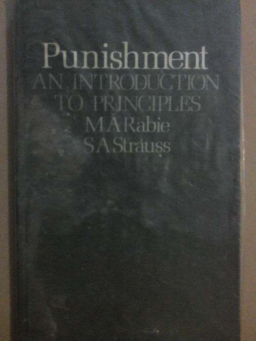 Punishment an introduction to principles