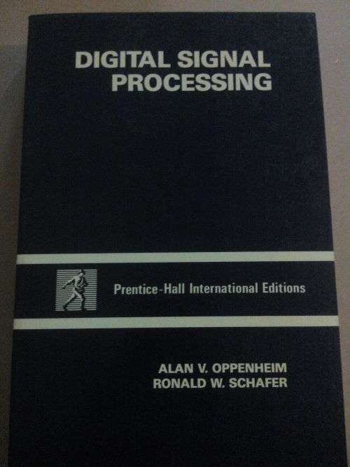 Digital signal processing, Alan V. oppenheim & Ronald W. Schafer