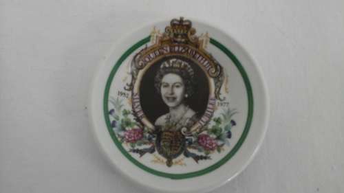COLLECT ROYAL FAMILY MEMORABILIA ADD THIS RIDGWAY STEELITE VITRIOUS CHINA  OF QUEEN ELIZABETH