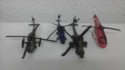 FOUR FANTASTIC DIE-CAST AIRCRAFT MODELS. MADE IN CHINA. WELL DETAILED REPLICAS. AWESOME!
