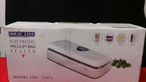 ABSOLUTELY AWESOME MAGIC LINE ELECTRONIC VACUUM BAG SEALER. MODEL VBS -540A. TERRIFIC!