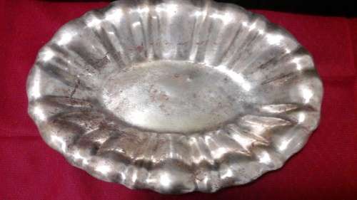 SIMPLY STUNNING PLATTED ARGENTOR BOWL. ABSOLUTELY GORGEOUS PIECE!