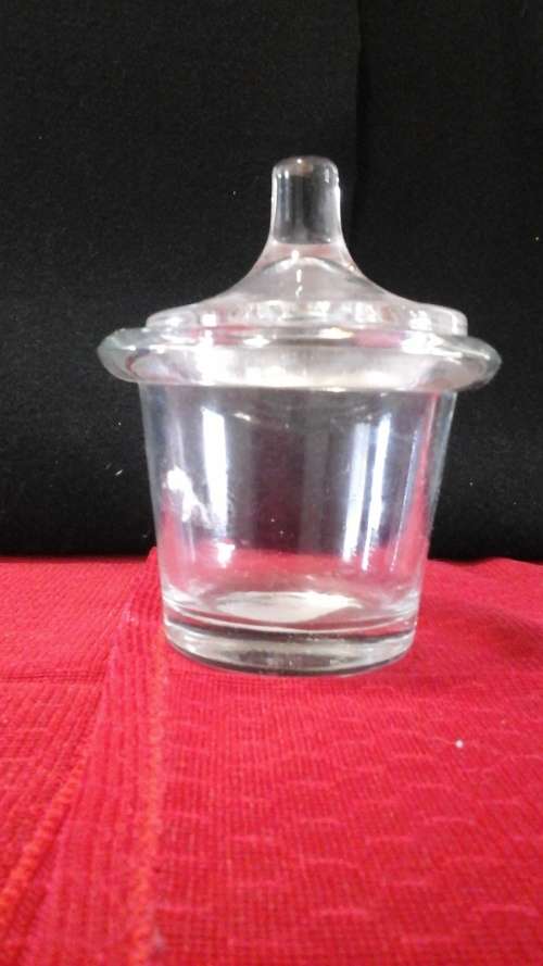 CUTE AND DIFFERENT A BEAUTIFUL TRINKET JAR WITH A LID