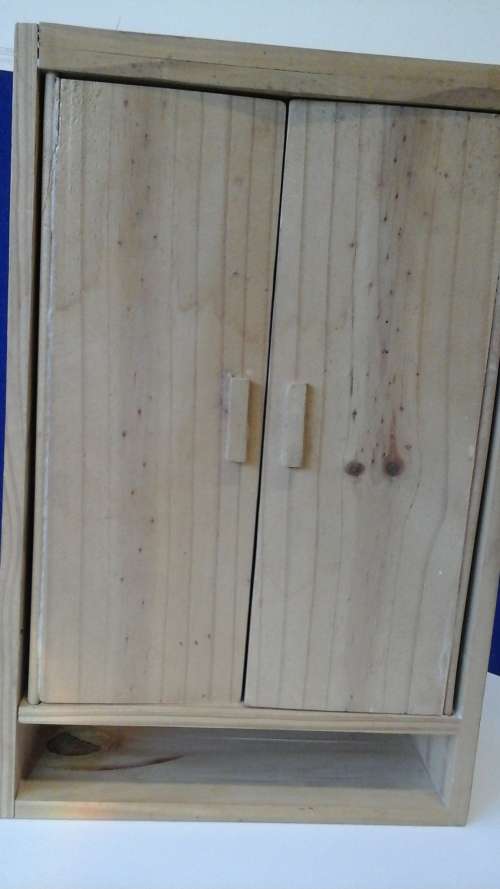 SIMPLY FANTASTIC AND ADORABLE DOLLS WARDROBE. TOTALLY AWESOME PIECE FOR YOUR DOLL COLLECTION!