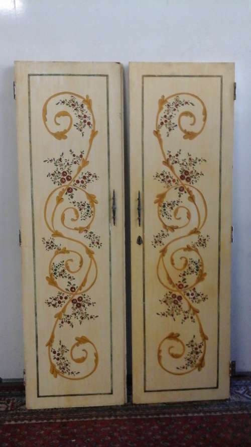 TWO FANTASTIC VINTAGE WOODEN DOORS. SIMPLY FABULOUS!
