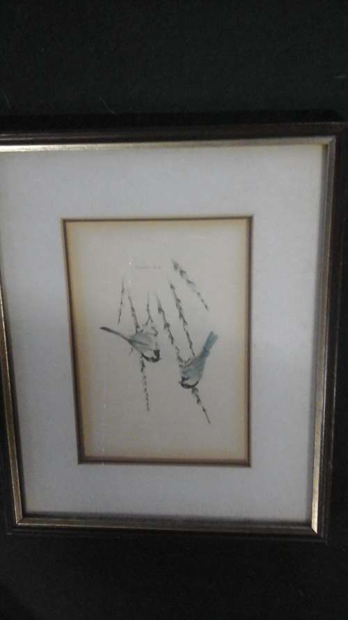 SPECTACULAR VINTAGE FRAMED PRINT BY M. G. LOATES. MAGNIFICENT PIECE!
