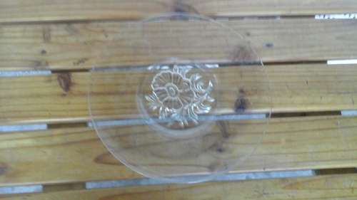 ABSOLUTELY EXQUISITE CUT GLASS SERVING TRAY/ PLATTER. SIMPLY STUNNING & FUNCTIONAL PIECE!