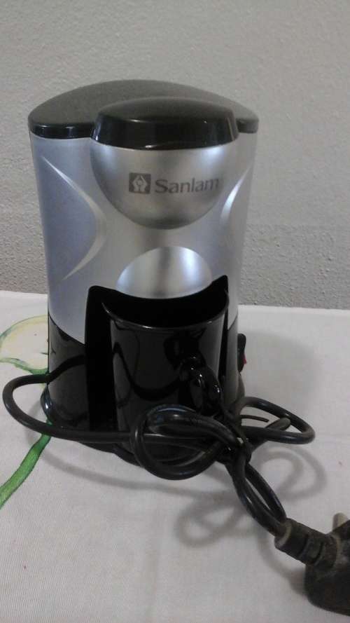 SIMPLY FANTASTIC PROMOTIONAL ESPRESSO MAKER FOR SANLAM. WITH e TV ESPRESSO CUP. AWESOME!