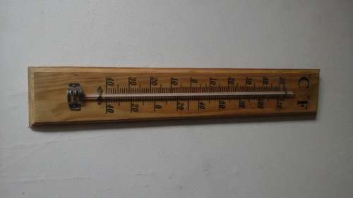TOTALLY AWESOME THERMOMETER.  FANTASTIC PIECE!