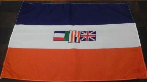 WOW ! ! ! FANTASTIC PIECE OF HISTORY. THE OLD SOUTH AFRICAN FLAG. GREAT PIECE!