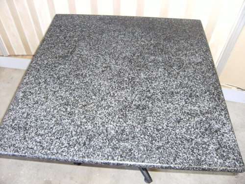 TERRIFIC GRANITE TOP TABLE. STUNNING AND PRACTICAL SET!