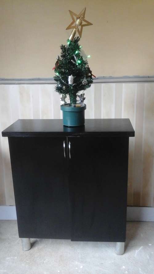 INCREDIBLE WOODEN STORAGE/ DISPLAY CUPBOARD. TERRIFIC AND PRACTICAL PIECE!