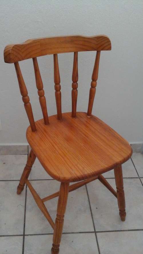 CONSIDERING IT IS ONLY THIS FANTASTIC PINE DINING ROOM CHAIR IS THE PERFECT CHAIR FOR A STUDY DESK.
