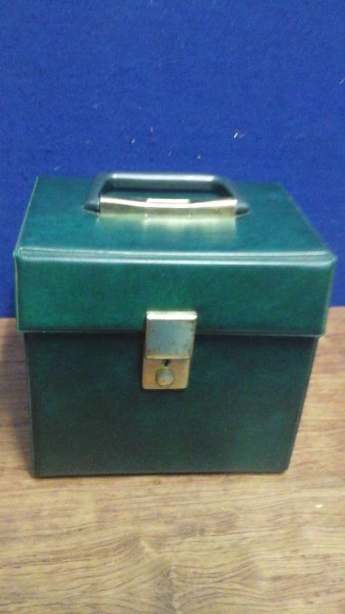 FANTASTIC VINTAGE DOCUMENT BOX. AWESOME PIECE!