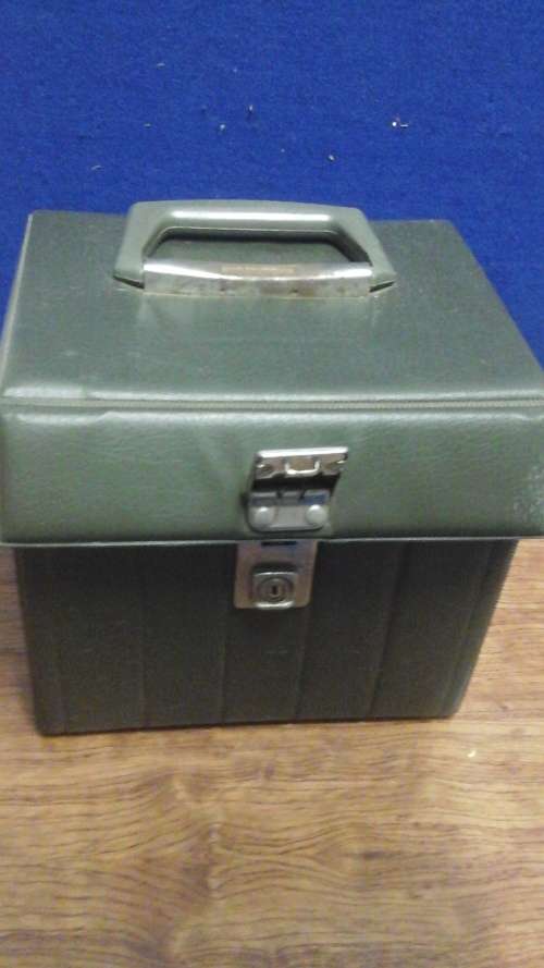 FANTASTIC VINTAGE DOCUMENT BOX. AWESOME PIECE!
