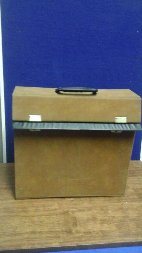FANTASTIC VINTAGE DOCUMENT BOX. AWESOME PIECE!