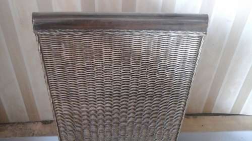 SPECTACULAR WOOD AND WICKER/ CANE DINING ROOM CHAIR. STUNNING AND FUNCTIONAL PIECE!