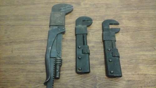 A MAGNIFICENT COLLECTION OF DIFFERENT SIZE ADJUSTABLE SLIDING TYPE SPANNERS